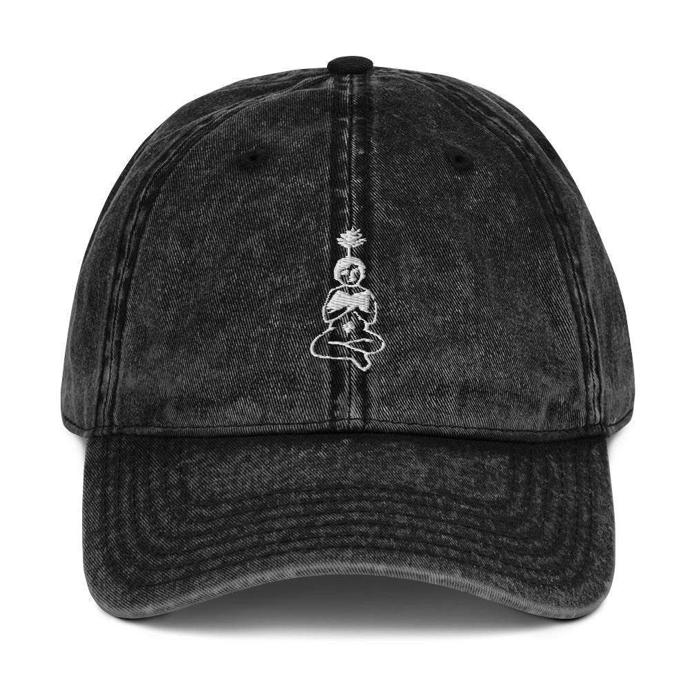 unlearn-relearn-vintage-cotton-cap-k5 vintage-cap-black-front-647546e2e4417.jpg